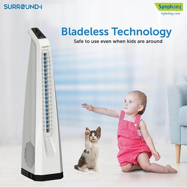 Buy Symphony Surround Bladeless Tower Fan - Vasanth & Co