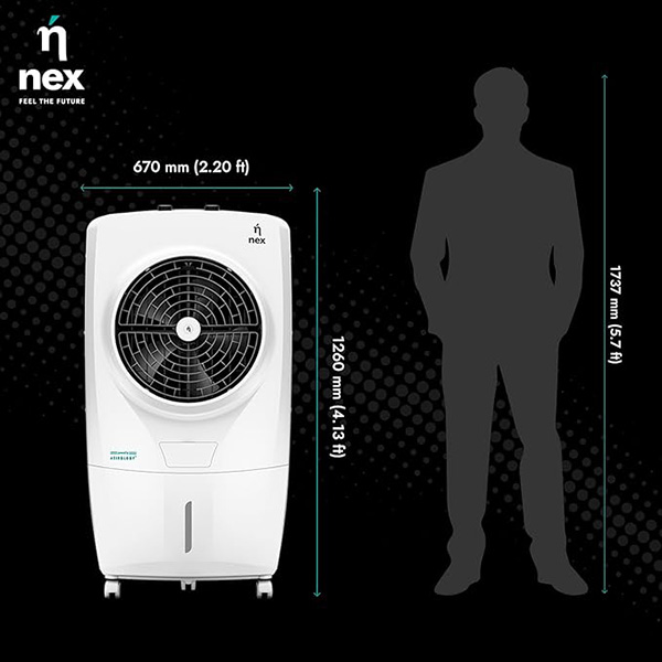 Buy Nex DAC D2 75L White Desert Cooler - Vasanth & Co