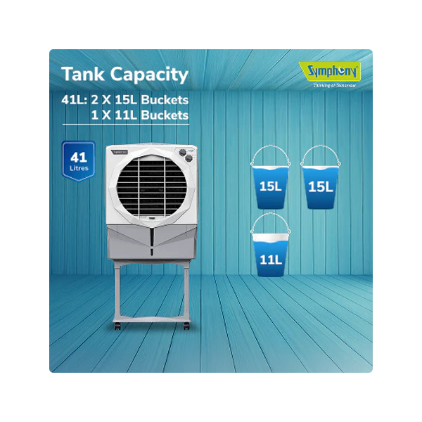 Buy Symphony 41 Litres Jumbo 45+ Desert Air Cooler - Vasanth & Co