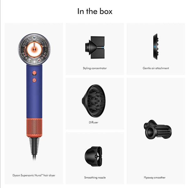 Buy Dyson Supersonic Nural HD16 Vinca blue/Topaz Hair Dryer - Home Appliances