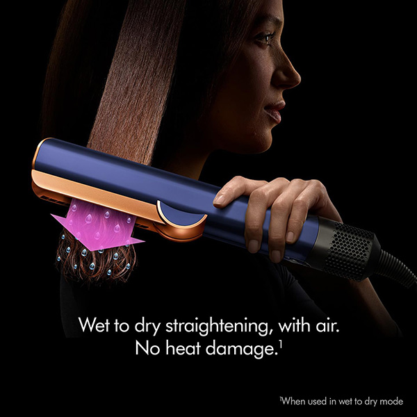 Buy Dyson Airstrait HT01 Prussian Blue/Rich Copper Hair Straightener - Home Appliances