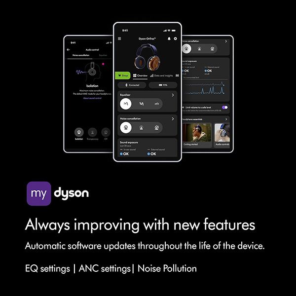 Buy Dyson OnTrac Bluetooth CNC Black Nickel Headphones - Home Entertainment