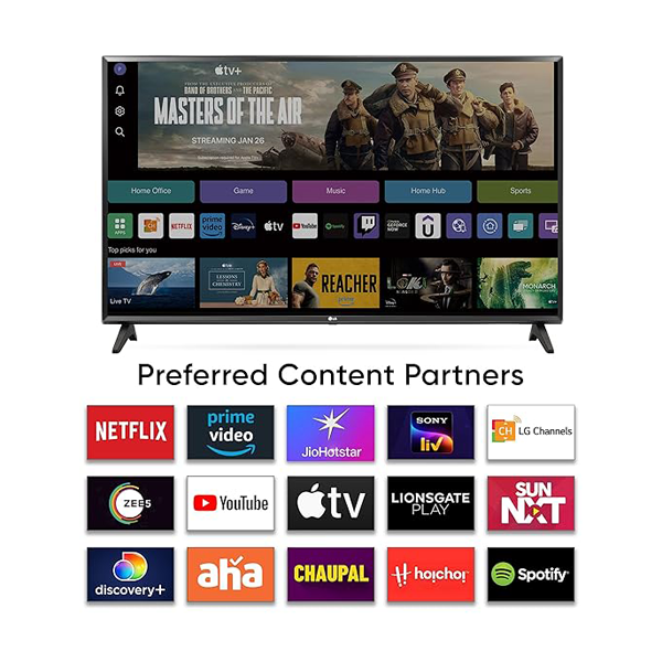 Buy LG 80 cm (32 inches) 32LR570B6LA Smart webOS LED TV with a5 Gen 6 AI Processor - Vasanth & Co