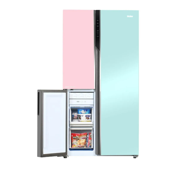Buy Haier Vogue Series 598L 3 Door HRT-683PNGU1 Side By Side Refrigerator - Vasanth and Co