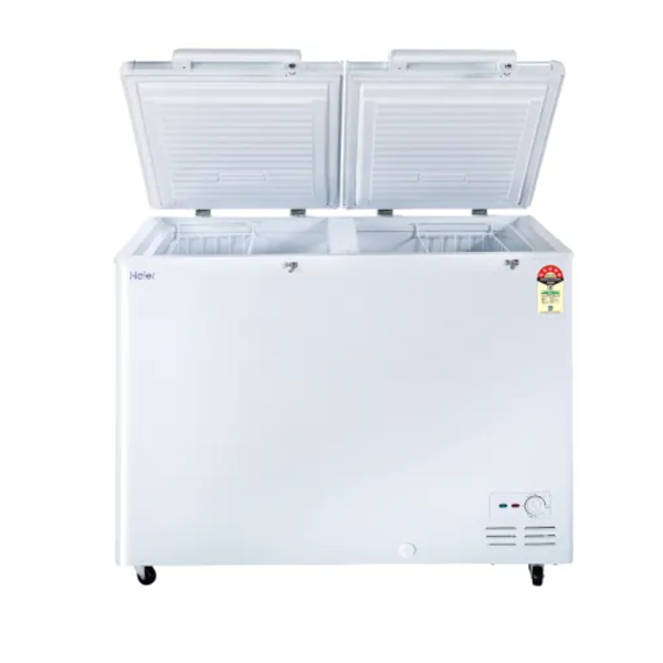 Buy Haier 350 L 5 Star HFC-350DM5 Double door Hard top convertible Deep freezer - Vasanth & Co