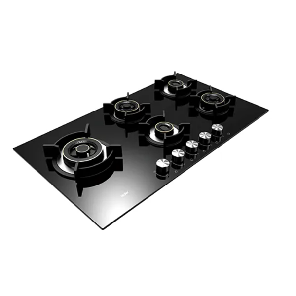 Buy Haier 5 Brass Burner HIC-905FCF-O 90cm Hybrid - Hob Gas Stove - Vasanth & Co