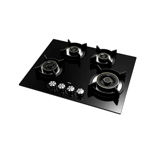 Buy Haier 4 Brass Burner HIC-654FCF-O 65cm Hybrid - Hob Gas Stove - Vasanth & Co