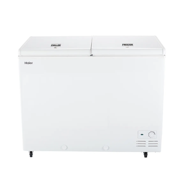 Buy Haier 325 L HFC-325CM5 Combo chest freezer with two separate compartment - Vasanth & Co
