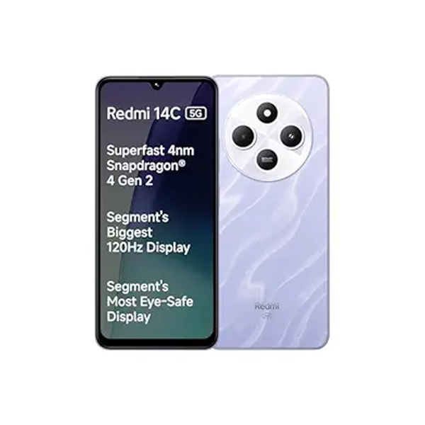 Buy Redmi 14C 5G 6GB+128GB SD Purple Mobile - Vasanth & Co