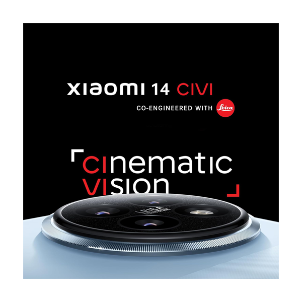Buy Xiaomi 14 Civi 12+512GB Shadow Black Mobile - Vasanth & Co