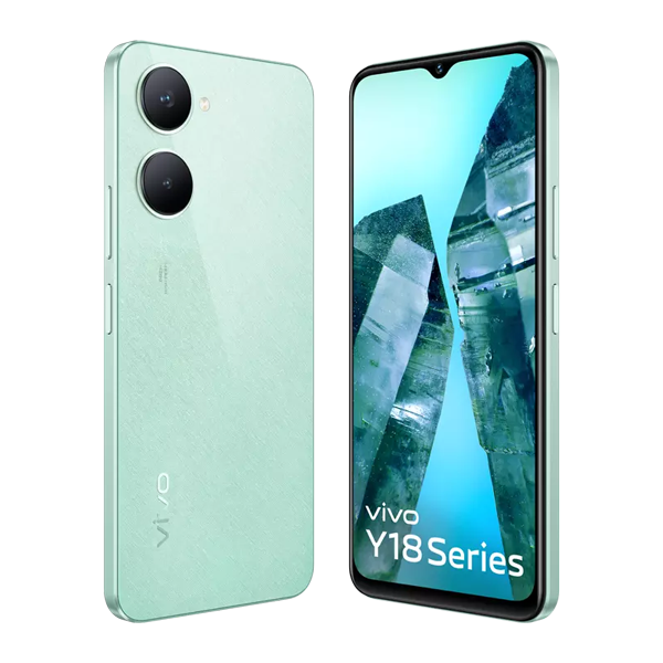 Buy Vivo Y18T 4GB+128GB Gem Green Mobile Phone - Vasanth & Co