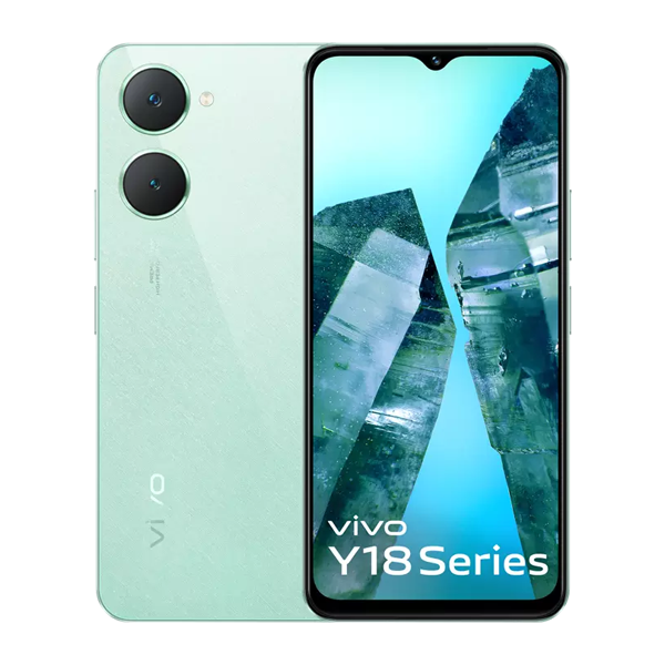 Buy Vivo Y18T 4GB+128GB Gem Green Mobile Phone - Vasanth & Co