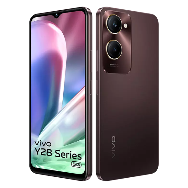 Buy Vivo Y28E 5G 4GB+64GB Vintage Red Mobile Phone - Vasanth & Co