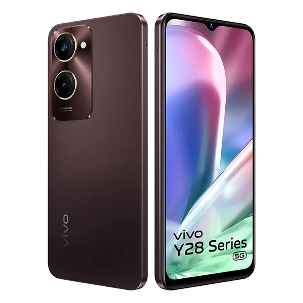 Buy Vivo Y28E 5G 4GB+64GB Vintage Red Mobile Phone - Vasanth & Co