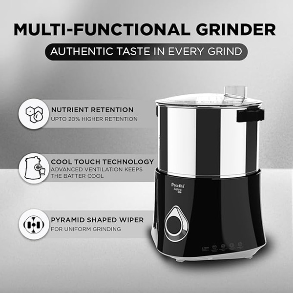 Buy Preethi Astra expert WG 912 Table Top Grinder - Kitchen Appliances | Vasanthandco