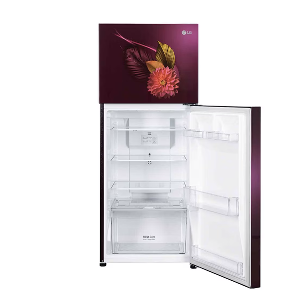 Buy LG 240 L 2 Star GL-S292SRWY Red Water Lily Frost Free Double Door Refrigerator – Vasanth & Co