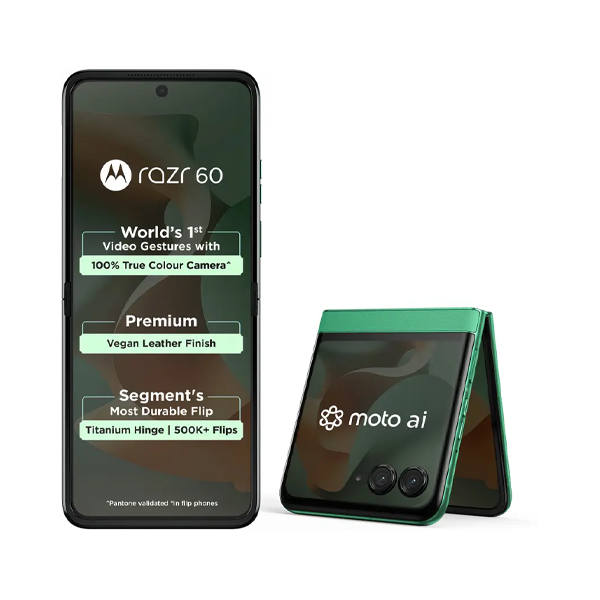 Buy Motorola Razr 60 8GB 256GB Spring Bud Mobile Phone – Vasanth & Co