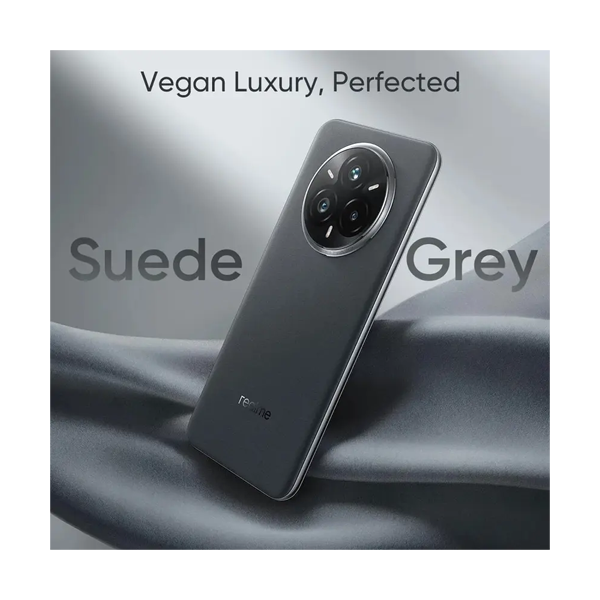 Buy Realme 14 Pro+ 5G 12GB 256GB Suede Grey Mobile Phone – Vasanth & Co
