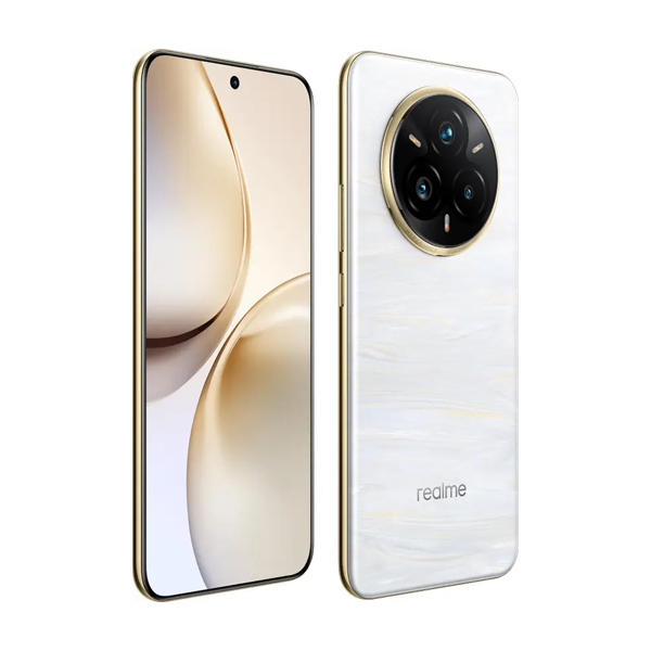 Buy Realme 14 Pro+ 5G 8GB 128GB Pearl White Mobile Phone – Vasanth & Co