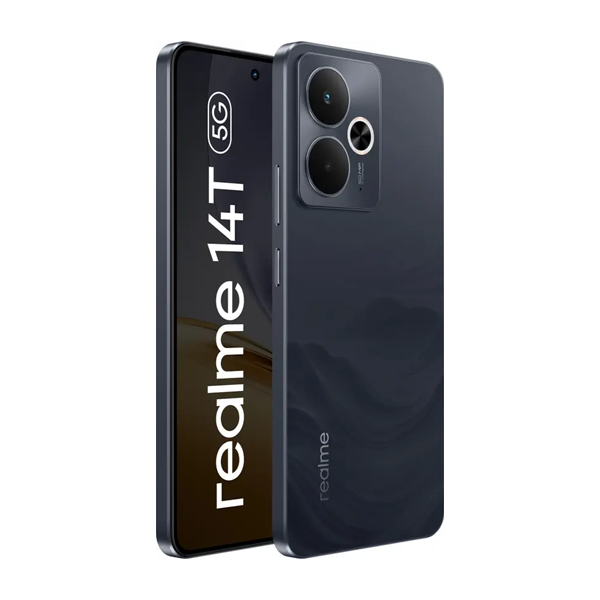 Buy Realme 14T 5G 8GB 128GB Obsidian Black Mobile Phone – Vasanth & Co