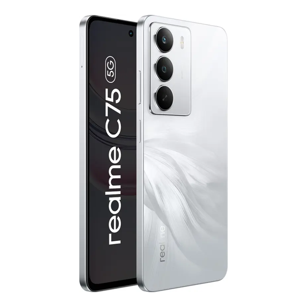 Buy Realme C75 5G 6GB 128GB Lily White Mobile Phone – Vasanth & Co