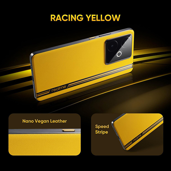 Buy Realme GT 7T 8GB 256GB Racing Yellow Mobile Phone – Vasanth & Co