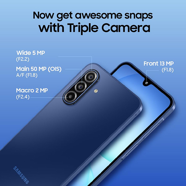 Buy Samsung A17 5G 8GB 128GB A176BZBM Blue Mobiles - Vasanth & Co