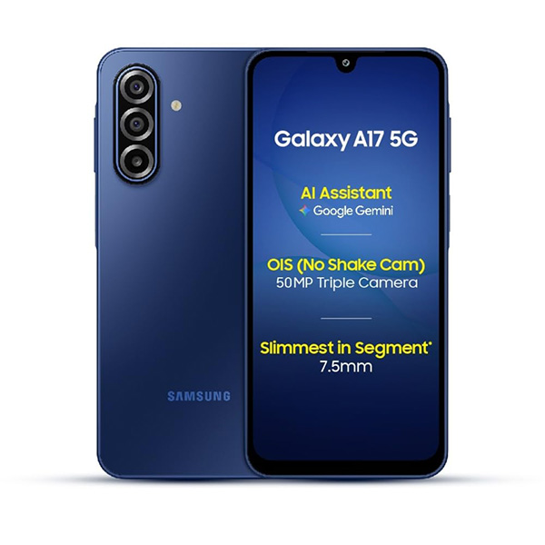Buy Samsung A17 5G 8GB 256GB A176BZBN Blue Mobiles - Vasanth & Co