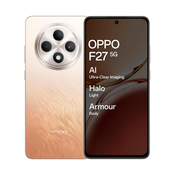Buy Oppo F27 5G 8GB 128GB Amber Orange Mobile Phone - Vasanth & Co