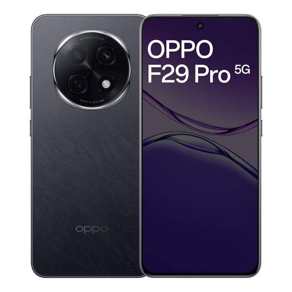 Buy Oppo F29 Pro 5G 8GB 128GB Granite Black Mobile Phone - Vasanth & Co