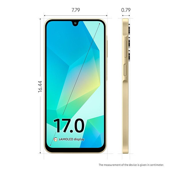Buy Samsung A16 5G (8/256)A166PZDI Gold Mobile - Vasanth and Co