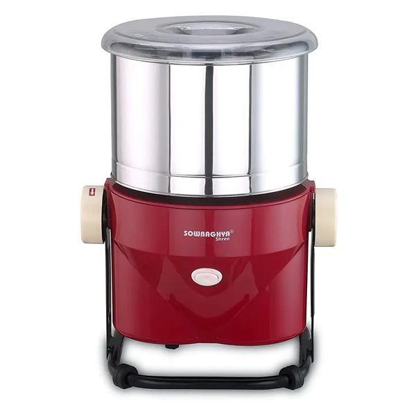 Buy Sowbaghya Shree 2.0 2L Maroon Tilting Table Top Wet Grinder – Vasanth & Co