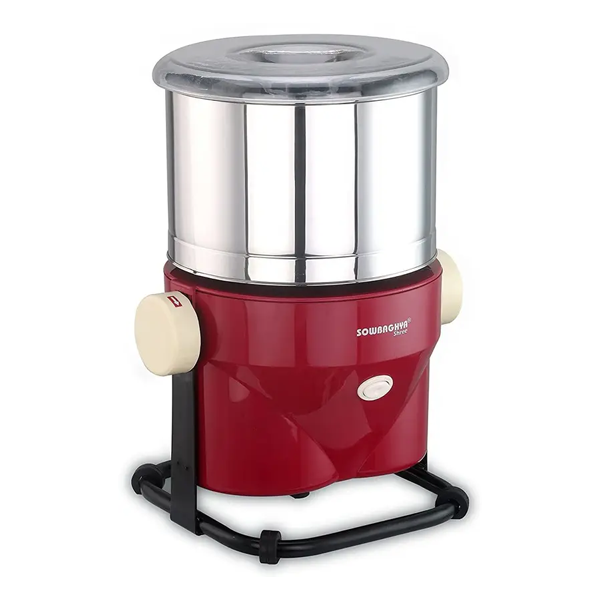 Buy Sowbaghya Shree 2.0 2L Maroon Tilting Table Top Wet Grinder – Vasanth & Co