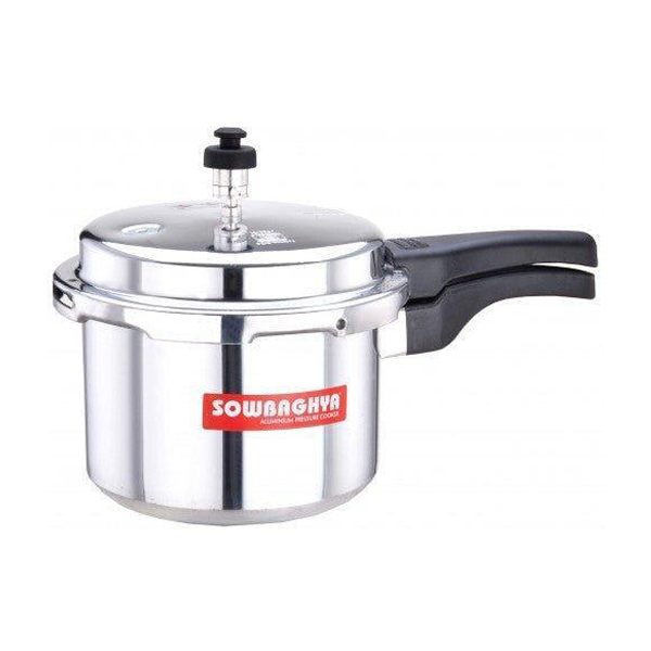Buy Sowbaghya 3L Aluminium Pressure Cooker – Vasanth & Co