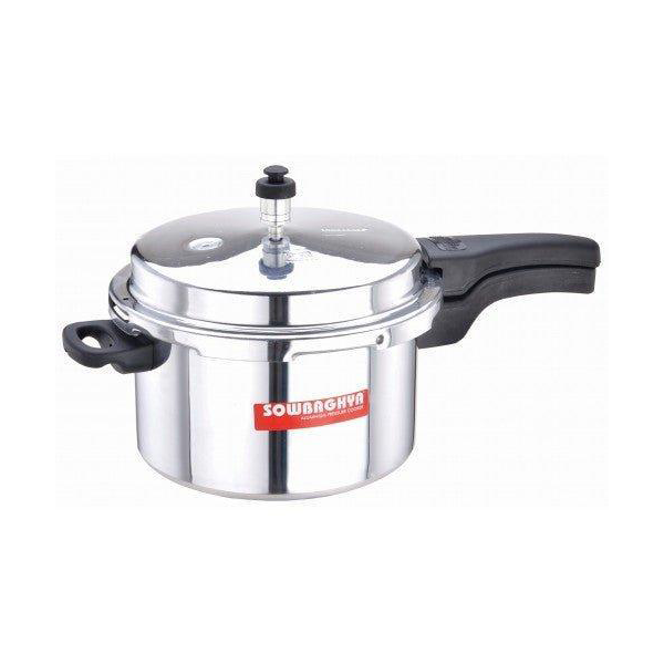Buy Sowbaghya 5L Aluminium Pressure Cooker – Vasanth & Co