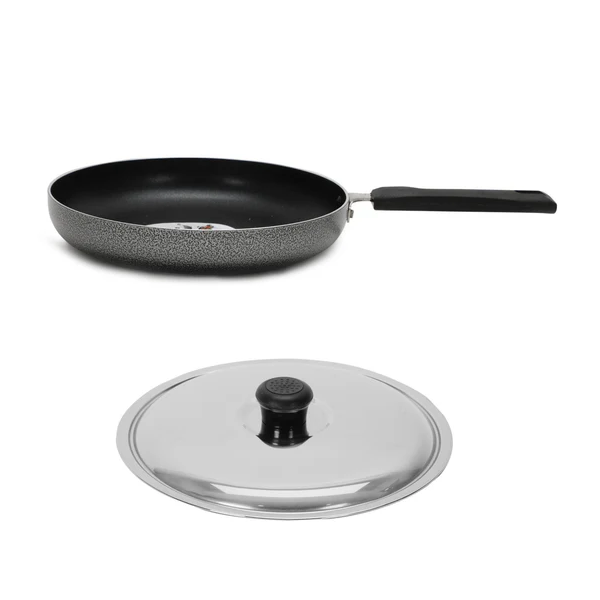 Buy Sowbaghya NS Fry Pan with SS Lid – Vasanth & Co