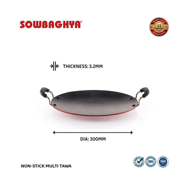 Buy Sowbaghya NS Multi Tawa 3.2mm Thickness – Vasanth & Co
