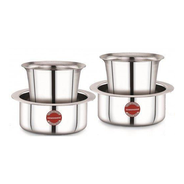 Buy Sowbaghya Ultima SS 4Pcs Dabara Set – Vasanth & Co