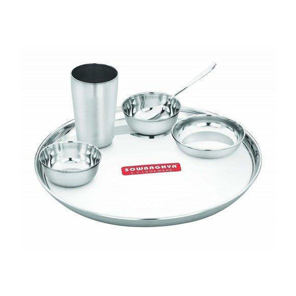 Buy Sowbaghya 6Pcs Dinner Set – Vasanth & Co
