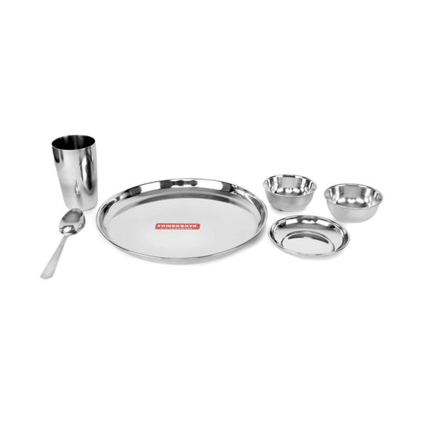 Buy Sowbaghya 6Pcs Dinner Set – Vasanth & Co