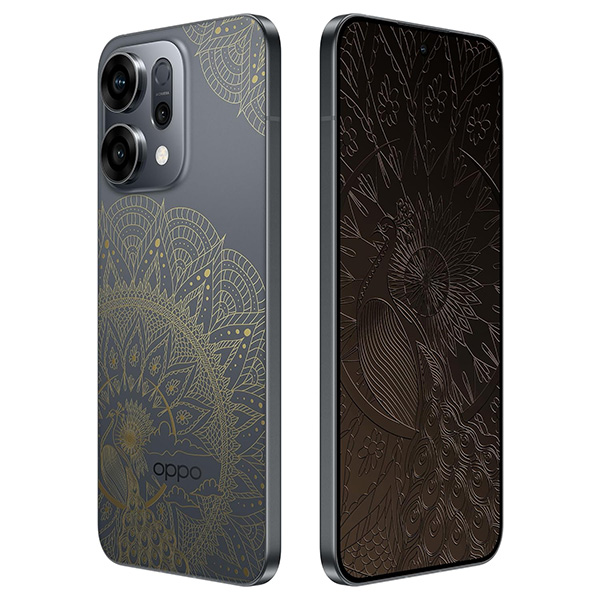 Buy Oppo Reno 14 5G 8GB 256GB Diwali Gold Mobile Phone - Vasanth & Co