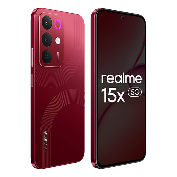 Buy Realme 15X 5G 8GB 128GB Maroon Red Mobile Phone - Vasanth & Co