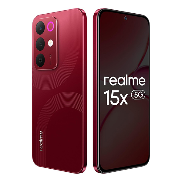 Buy Realme 15X 5G 8GB 256GB Maroon Red Mobile Phone - Vasanth & Co