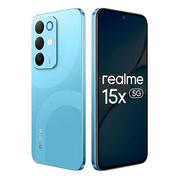 Buy Realme 15X 5G 8GB 256GB Aqua Blue Mobile Phone - Vasanth & Co
