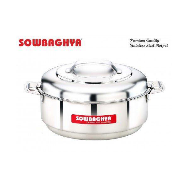 Buy Sowbaghya 5000ml Stainless Steel Hotpot – Vasanth & Co