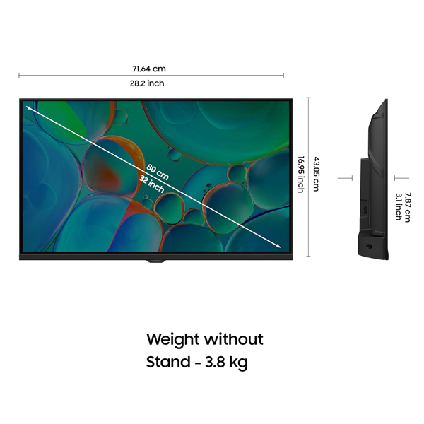 Buy Samsung 32-inch 80 cm 32H4570F HD Smart LED TV - Vasanth & Co