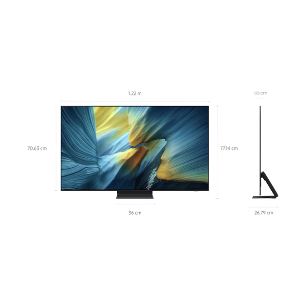Buy Samsung 55-inch 1.38 m 55S95F OLED 4K Vision AI Smart TV - Vasanth & Co