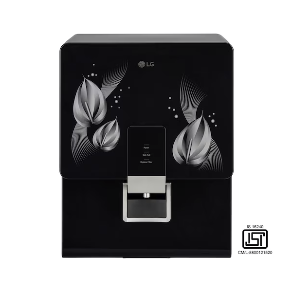 Buy LG 8L WW146RTLB Black RO+Mineral Booster Water Purifier - Vasanth and Co