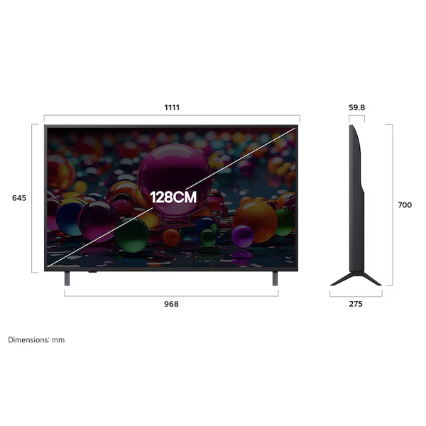 Buy LG 126 cm 50 inch 50UA83006LA 4K UHD AI TV - Vasanth and Co