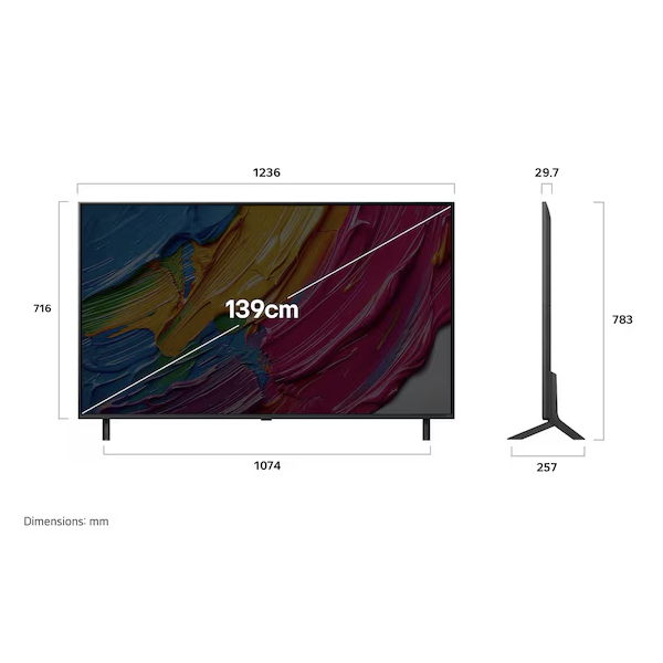 Buy LG 139cm 55 inch 55QNED8BA6A QNED Smart TV - Vasanth and Co